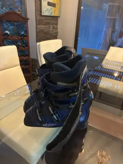 Botas de esquí azules - miniatura 2