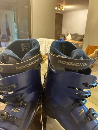 Botas de esquí azules - miniatura 3