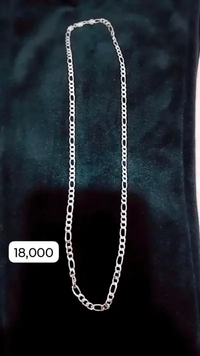 Collar plata trenzado - miniatura 3