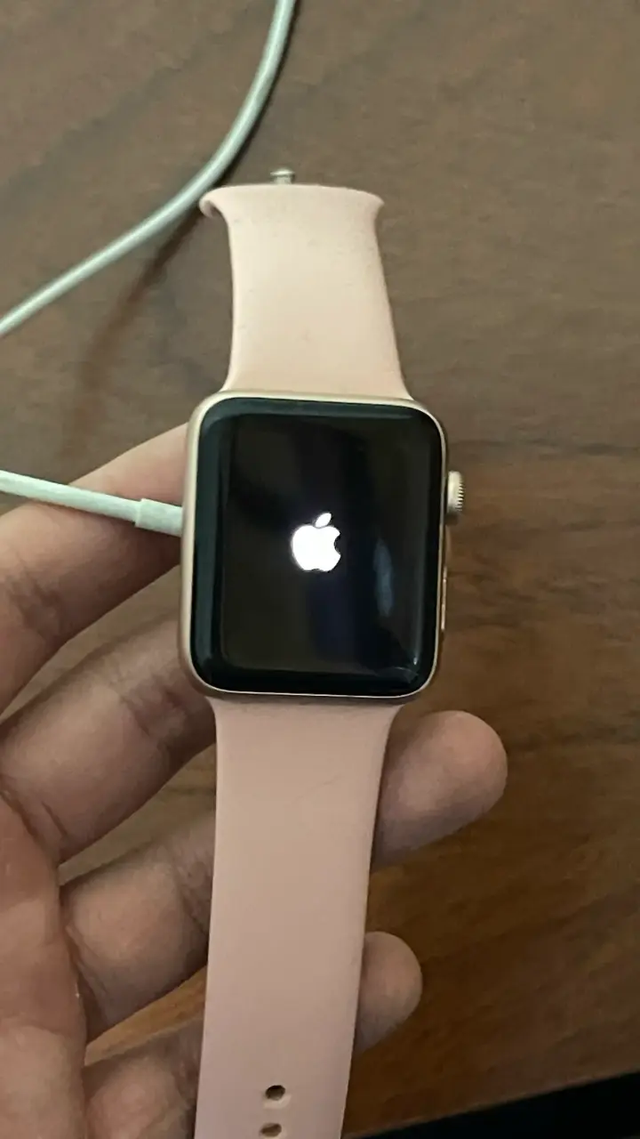 Apple watch S3 rose gold 42mm  funcionando - 2