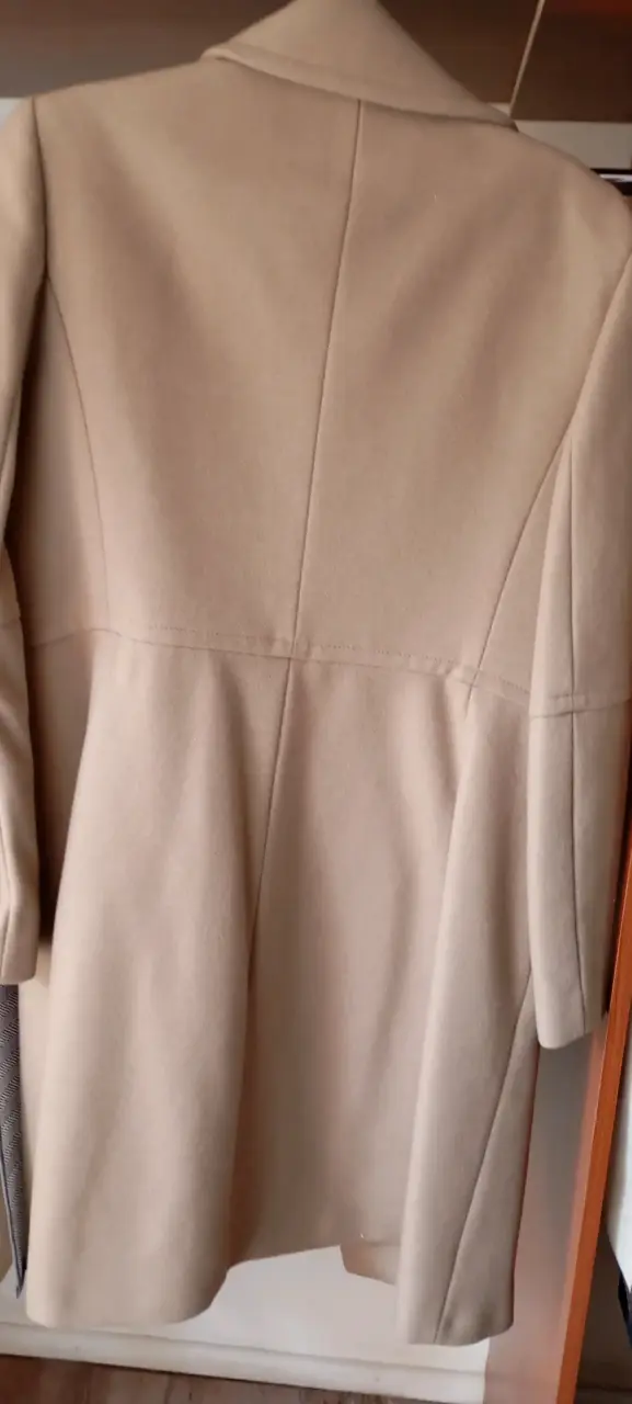 Abrigo largo beige - 2