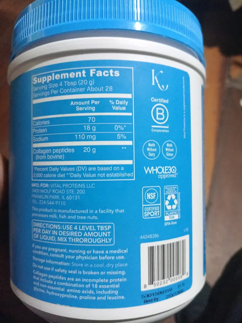 Vital Proteins Collagen Peptides - 3