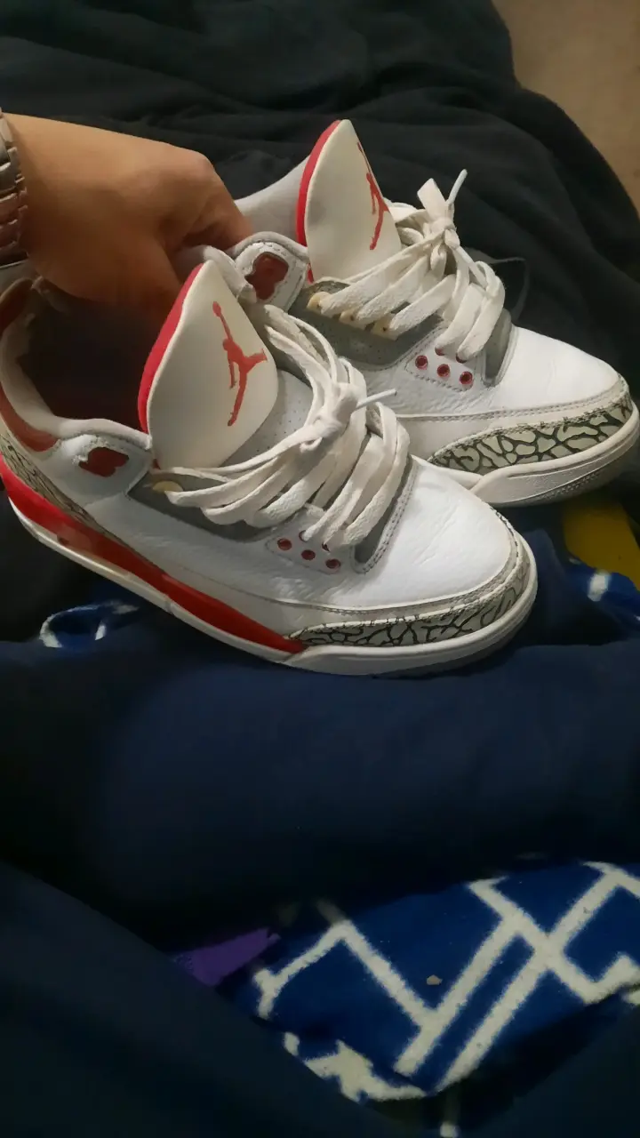 Jordan retro 3 fire red talla 38 - $29.160 | Pulga