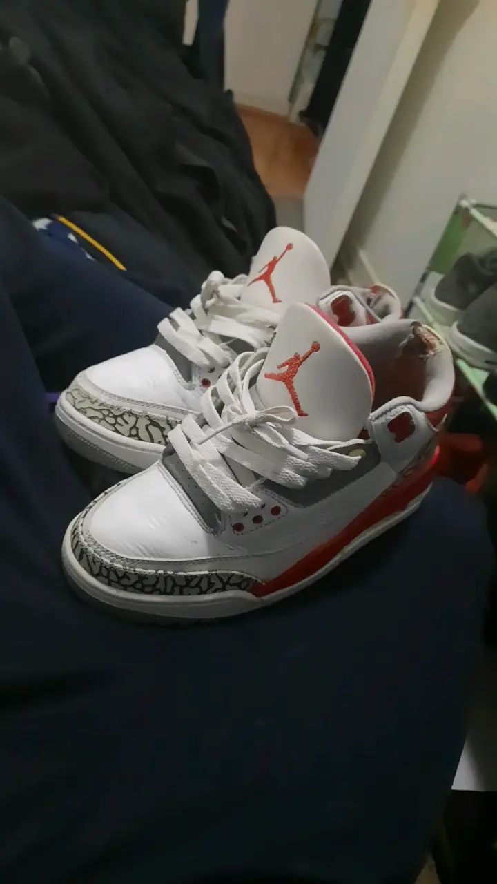 Jordan retro 3 fire red talla 38 - 3