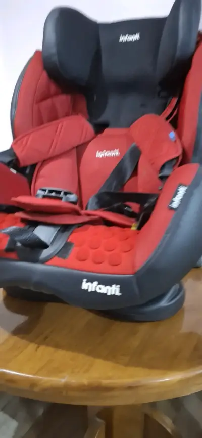 Silla auto Infanti roja - miniatura 1