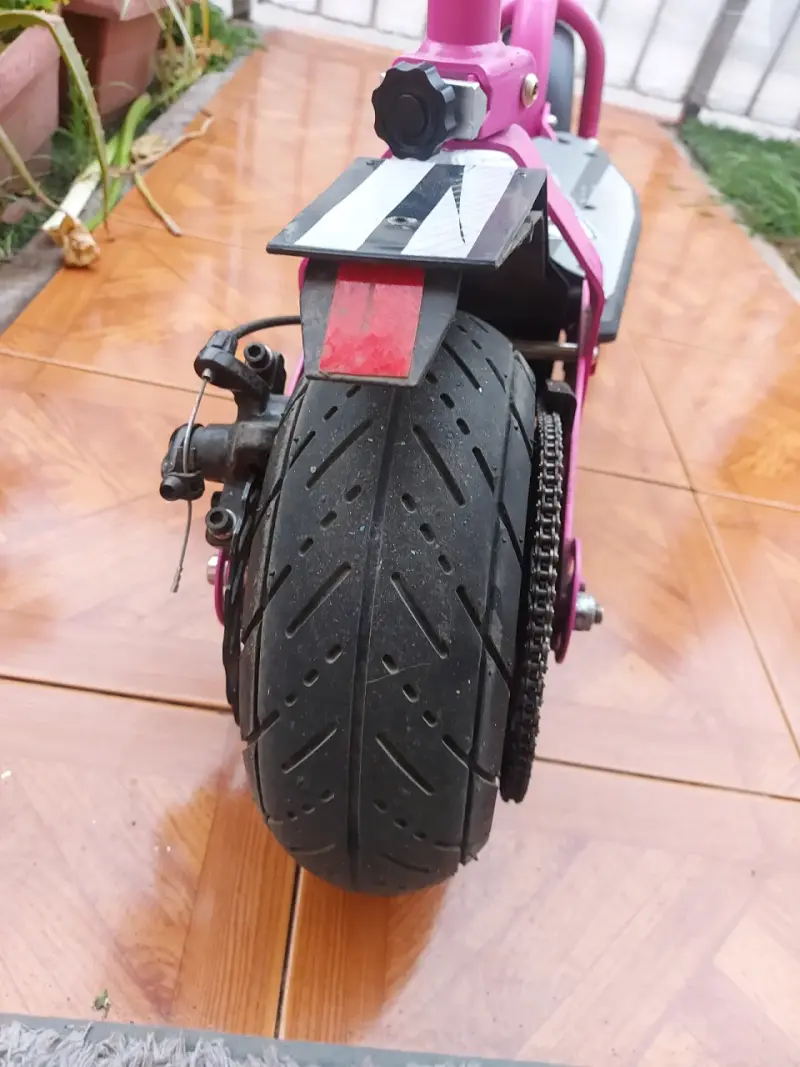 Scooter eléctrico rosa adulto - 4