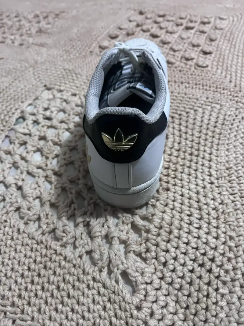 Zapatillas blancas de cuero - 3