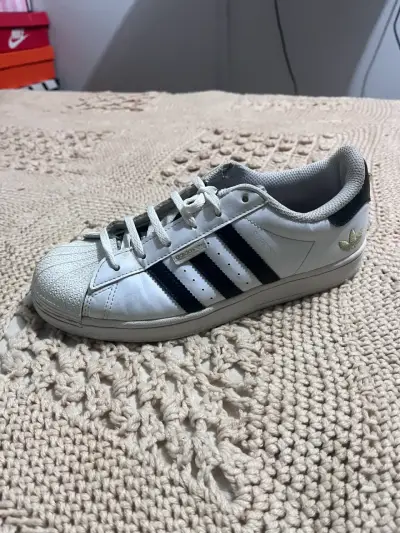 Zapatillas blancas de cuero - miniatura 4