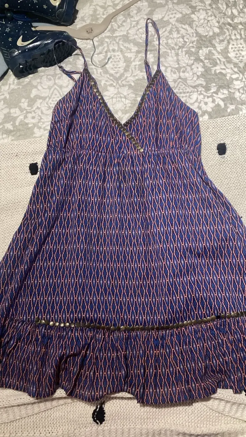 Vestido azul de verano - 2