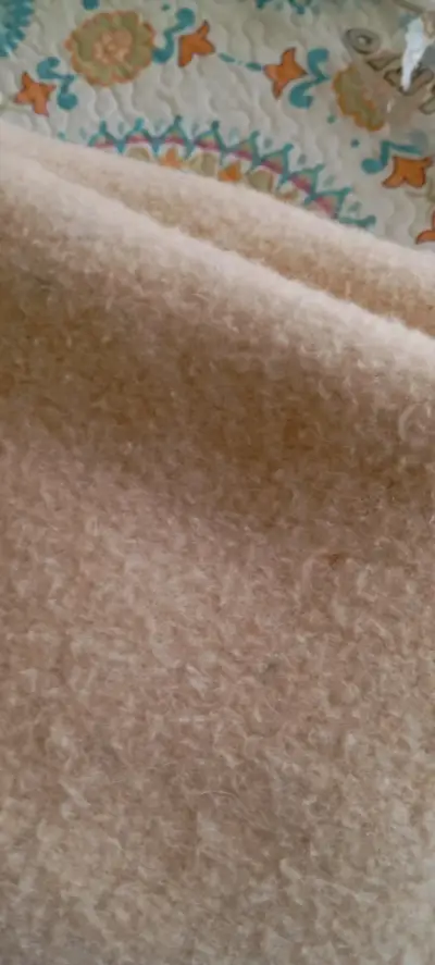 Frazada de lana natural color beige - miniatura 1