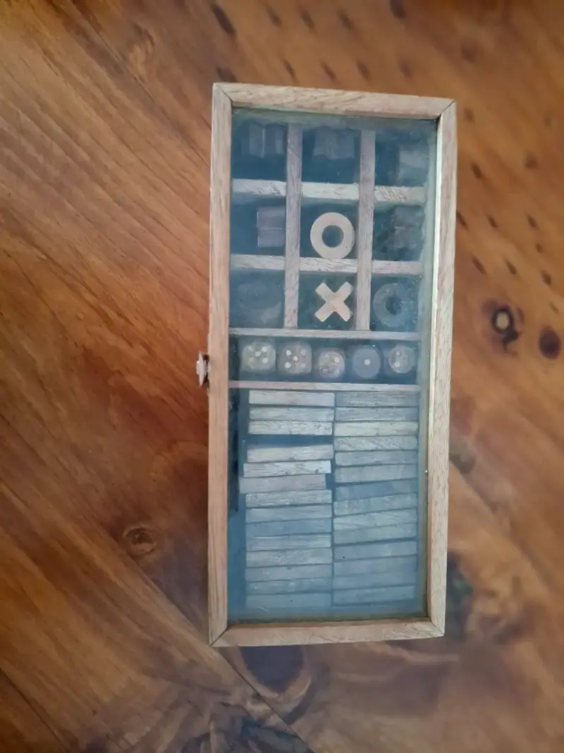 Juego de dominó de madera - 4