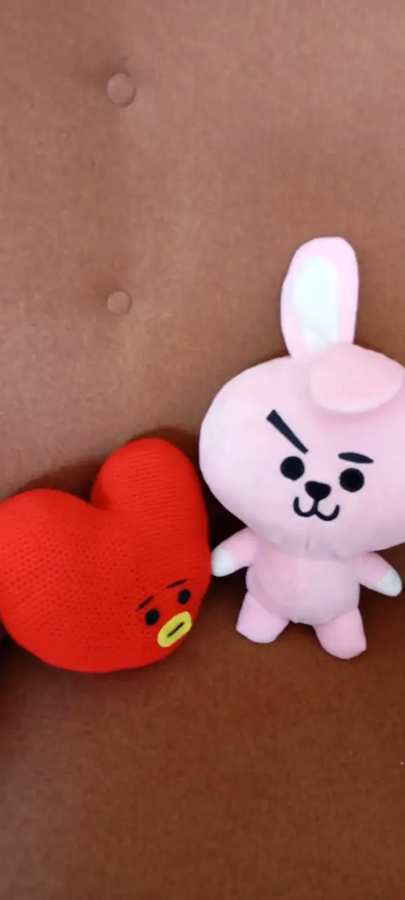 Peluches conejito y corazón - 2