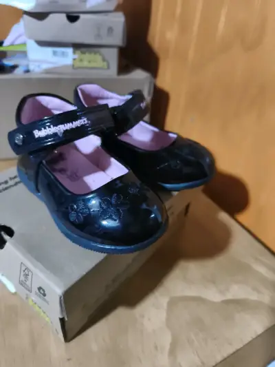 Zapatos Bubblegummers negros para niña - miniatura 1
