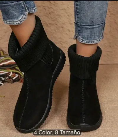 Botines de invierno negros - miniatura 1