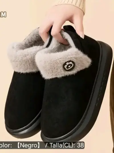 Botines de invierno negros - miniatura 2