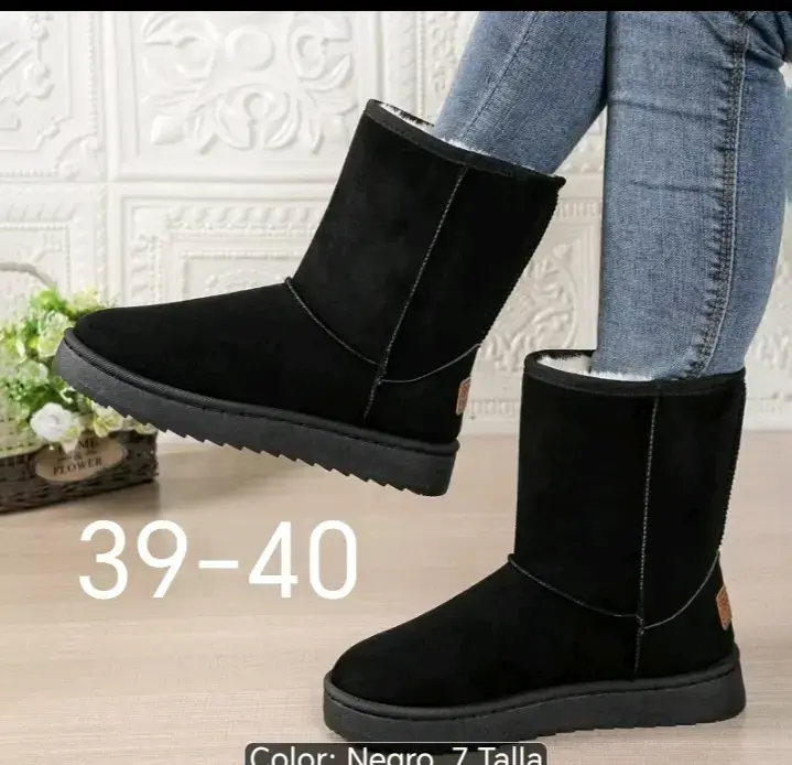 Botines de invierno negros - 4