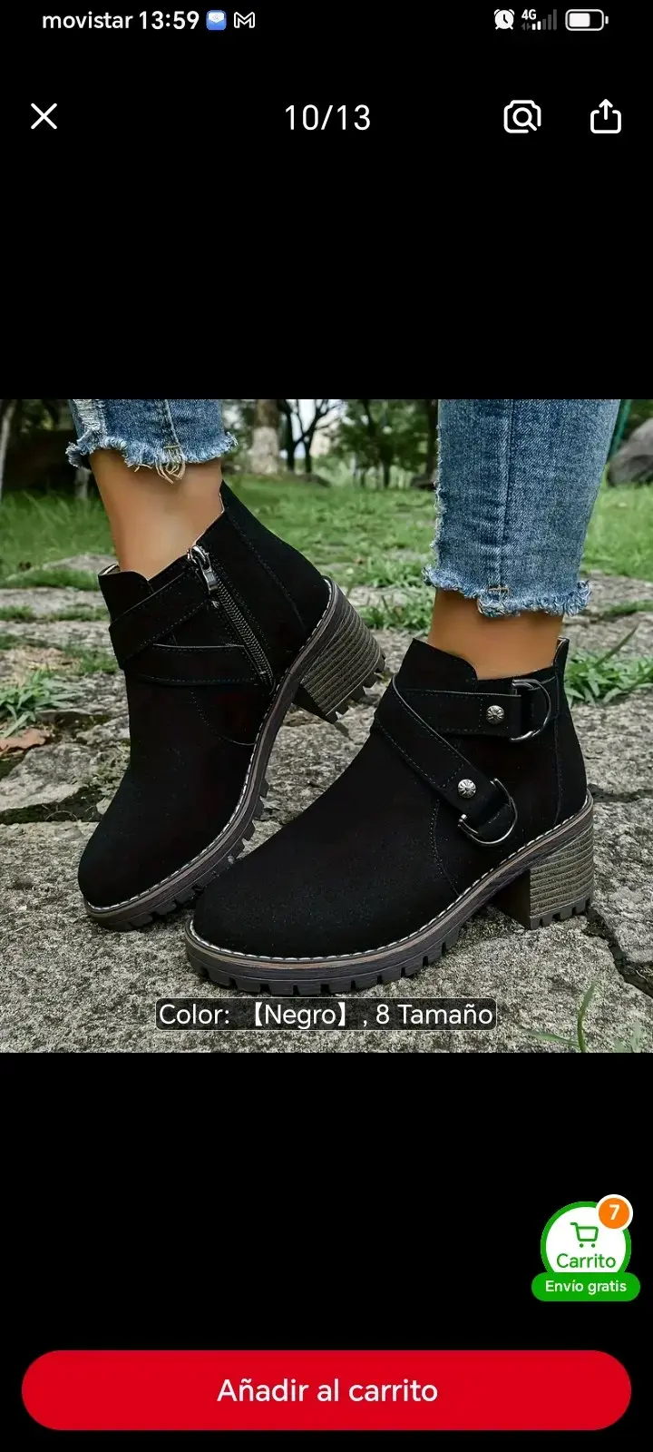 Botines de invierno negros - 6