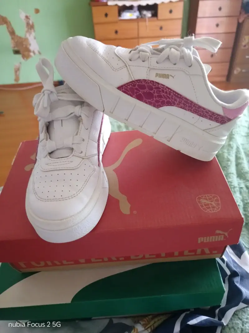 Zapatillas Nike blancas altas - 2