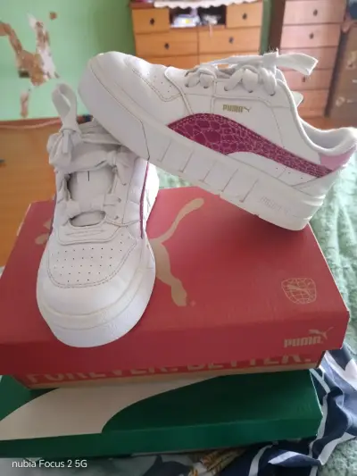 Zapatillas Nike blancas altas - miniatura 2