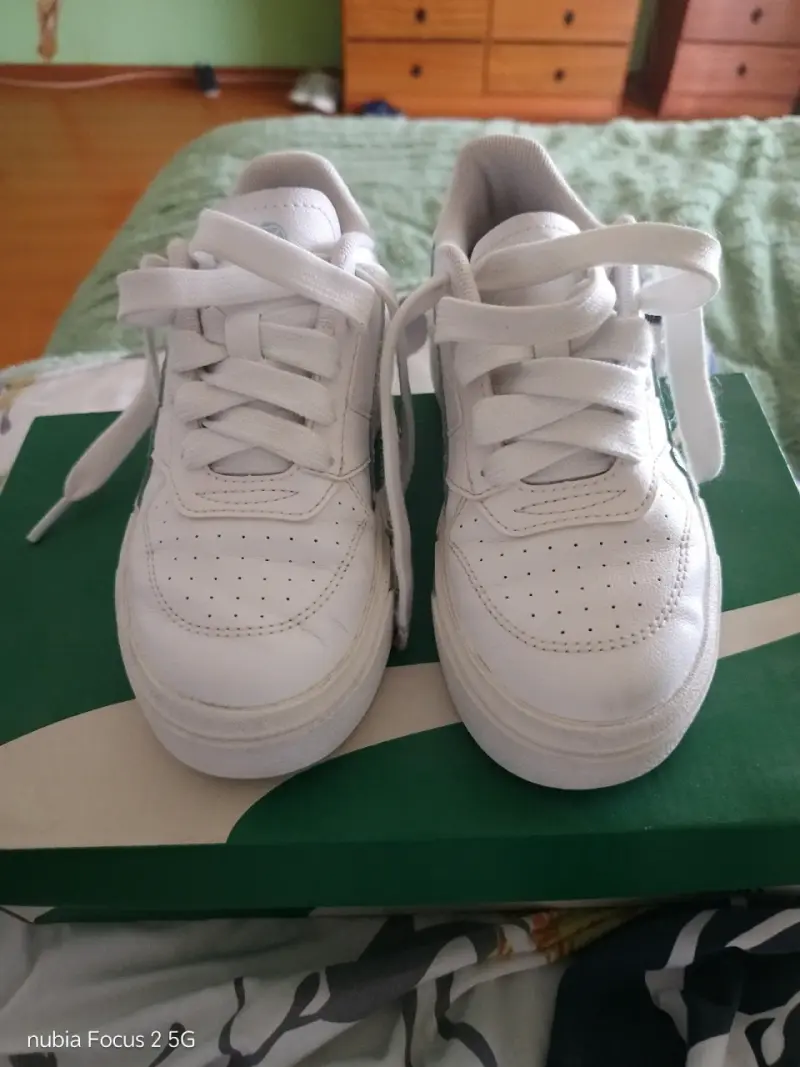 Zapatillas Nike blancas altas - 5