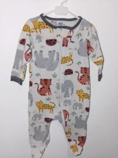 Pijama infantil , pantuflas 3_6 m - miniatura 1
