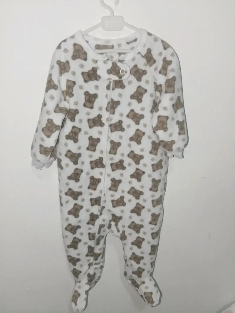 Pijama infantil , pantuflas 3_6 m - 2