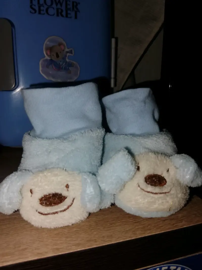 Pijama infantil , pantuflas 3_6 m - 3