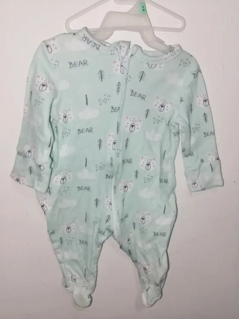 Pijama infantil , pantuflas 3_6 m - 5