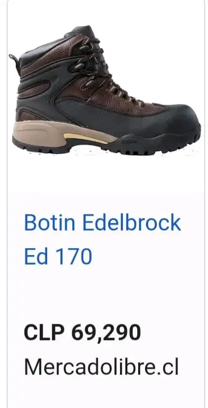 Calzado de seguridad Edelbrock nuevas - 5