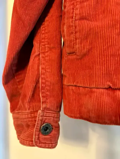 Chaqueta tipo cotele naranja - miniatura 2