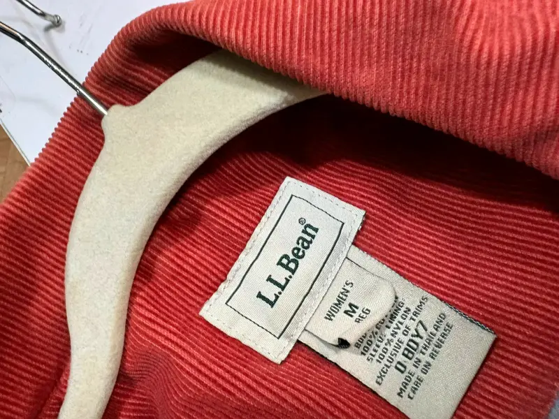 Chaqueta tipo cotele naranja - 4