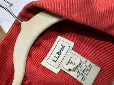Chaqueta tipo cotele naranja - miniatura 4