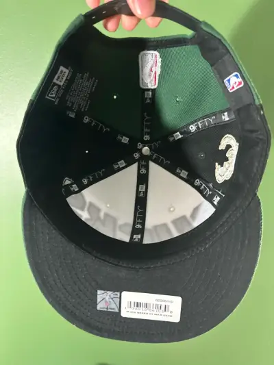 Gorra Milwaukee Bucks NBA 9fifty verde New Era - miniatura 3