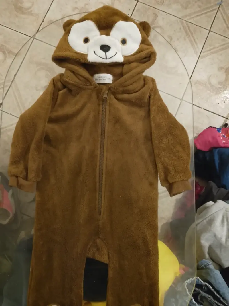 Pijama enterito oso para bebé - 2
