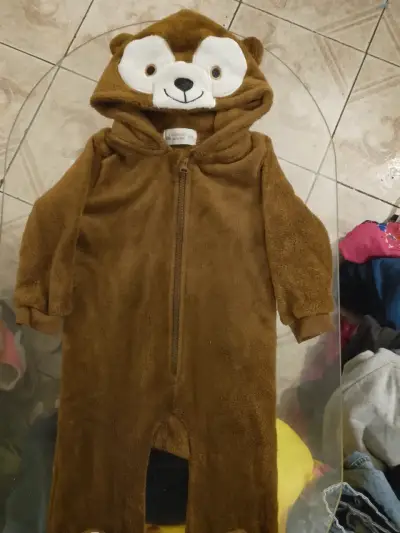 Pijama enterito oso para bebé - miniatura 2