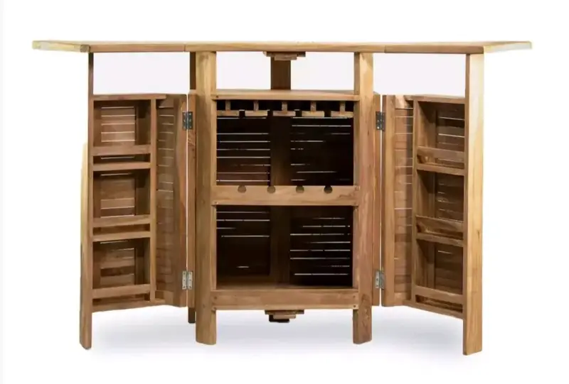 Bar de exterior de madera plegable - 3