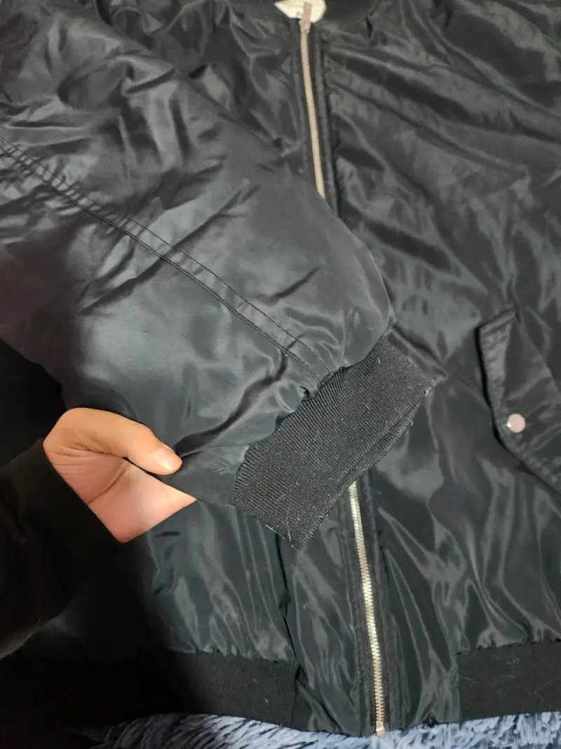 Chaqueta negra impermeable - 2