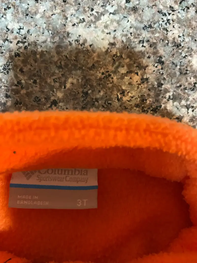 Polar niño Columbia naranja y azul - 2
