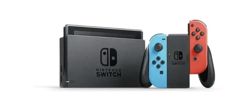 Consola Nintendo Switch Negra y Roja - 1
