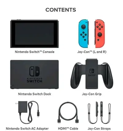 Consola Nintendo Switch Negra y Roja - miniatura 3