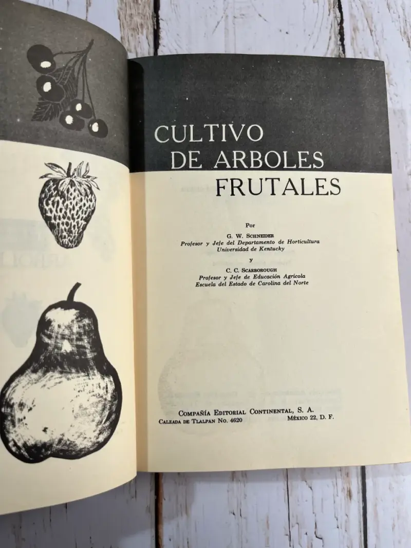 Libro Cultivo de Árboles Frutales / Schneider Scar - 3