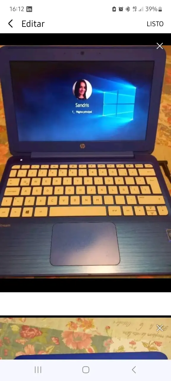 Netbook HP azul - 1