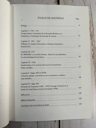 Libro El Tesoro de Lord Anson / Anthony Westcott - miniatura 4