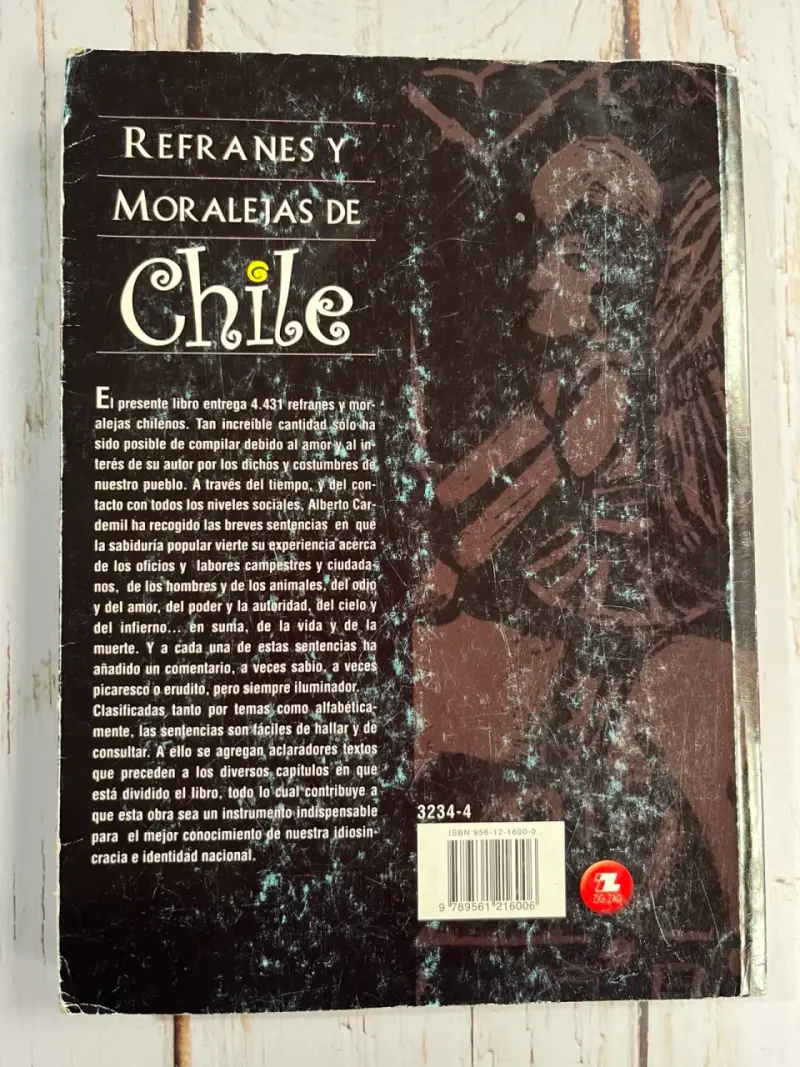 Libro Refranes y Moralejas de Chile / Alberto Card - 3