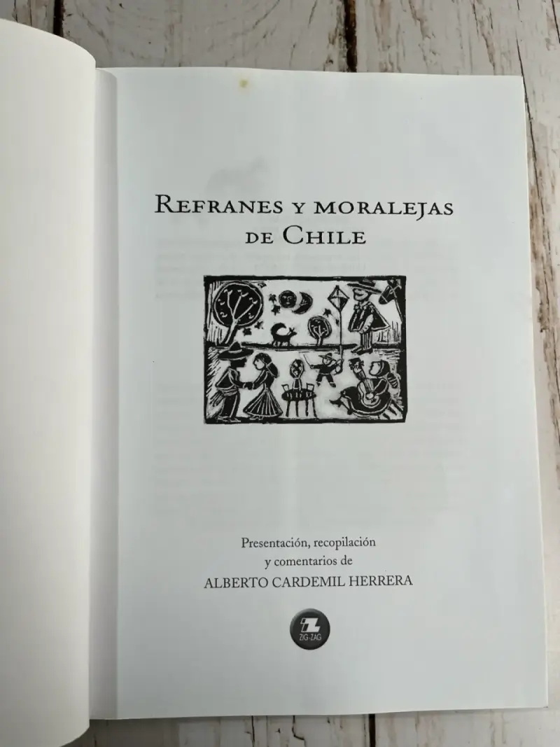 Libro Refranes y Moralejas de Chile / Alberto Card - 5