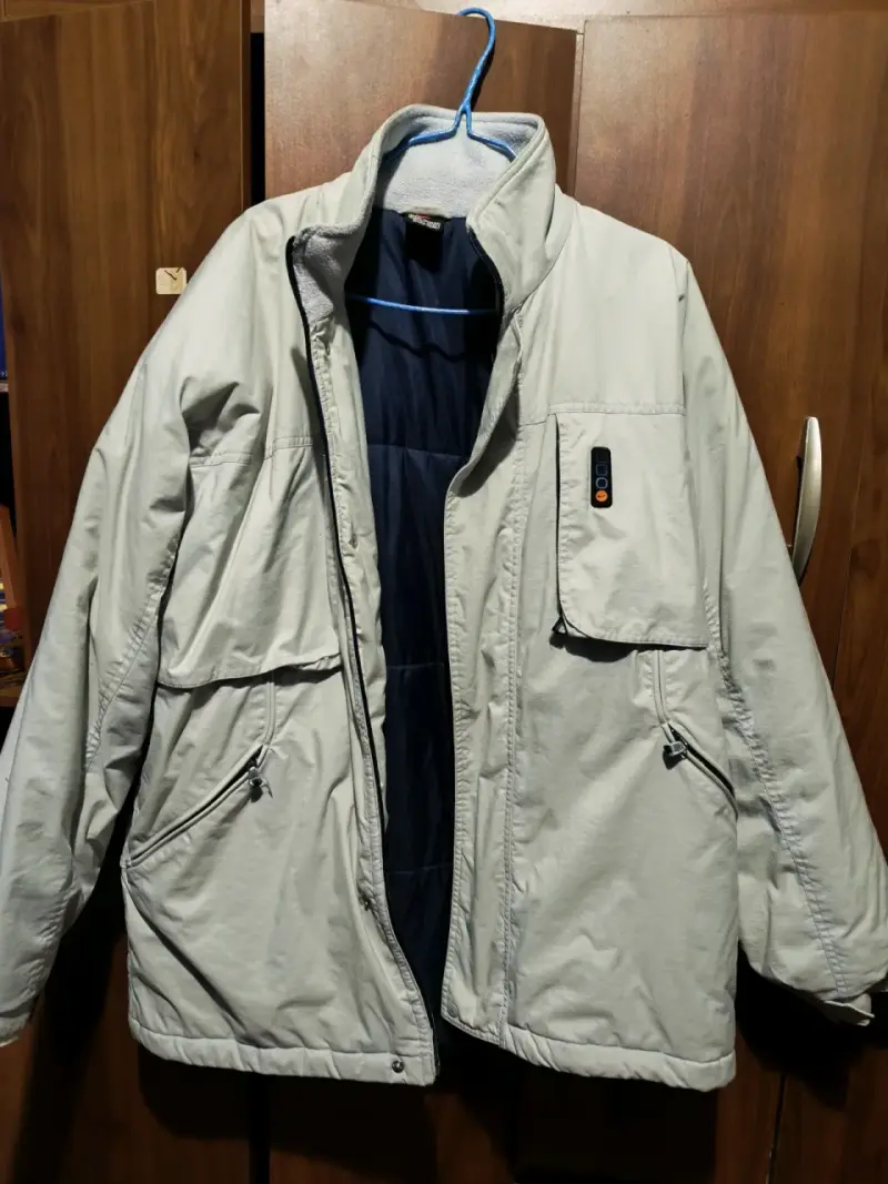 Chaqueta Nike azul y gris - 2
