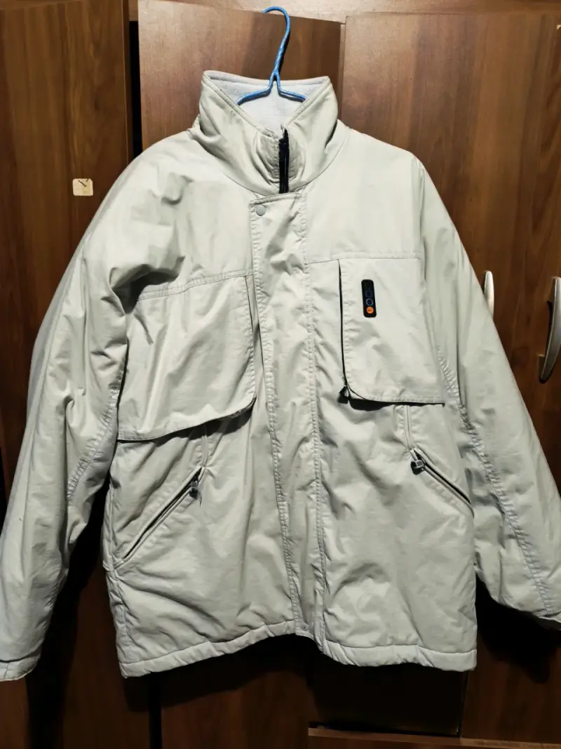 Chaqueta Nike azul y gris - 3