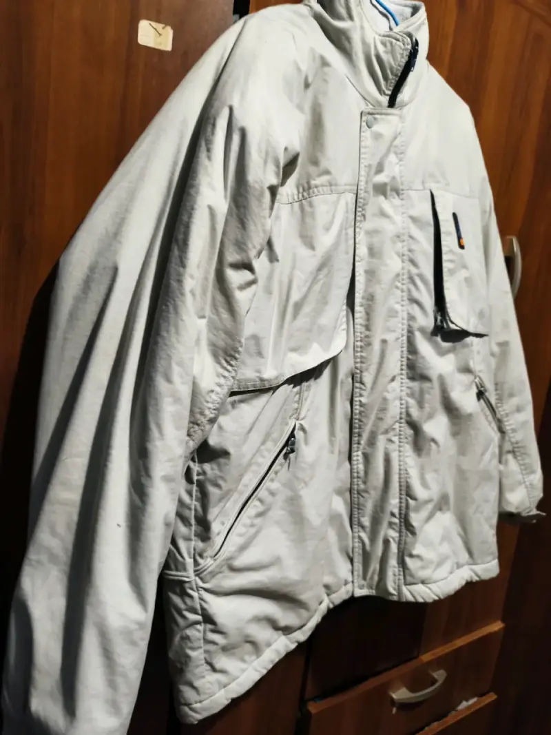 Chaqueta Nike azul y gris - 4