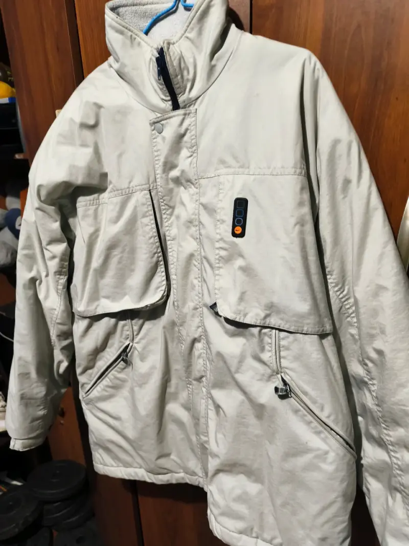 Chaqueta Nike azul y gris - 5