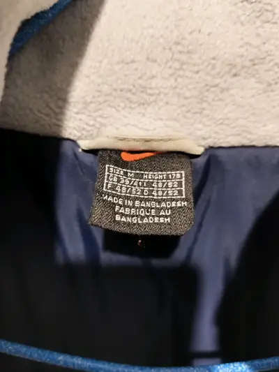 Chaqueta Nike azul y gris - miniatura 6